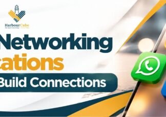 Social networking applications for building connections and communicating with people online.
